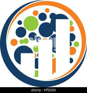 Success Business Coaching Solution Logo Stock Vector