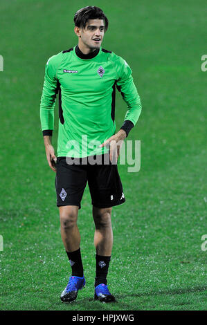 Florence, Italy. 22nd Feb, 2017. Borussia Moenchengladbach's coach ...