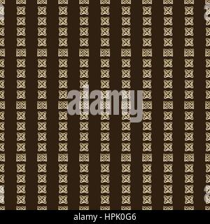 Celtic knot seamless pattern Stock Vector