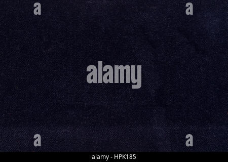 The Velvet fabric texture in black color. Stock Photo
