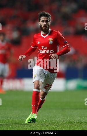 Lisbon, Portugal. 14th Feb, 2017. Rafa Silva (Benfica) Football/Soccer : UEFA Champions League Round of 16 1st leg match between SL Benfica 1-0 Borussia Dortmund at the Estadio do SL Benfica in Lisbon, Portugal . Credit: Mutsu Kawamori/AFLO/Alamy Live News Stock Photo