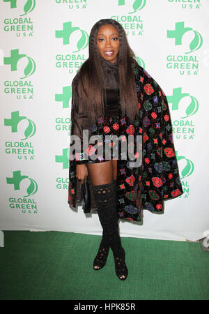 Hollywood, CA. 22nd Feb, 2017. Estelle, At 14th Annual Global Green Pre Oscar Party, At TAO Hollywood In California on February 22, 2017. Credit: Faye Sadou/Media Punch/Alamy Live News Stock Photo