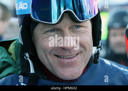 77th Hahnenkamm-Rennen - Celebrity Charity Ski Race  Featuring: Didier CUCHE Where: Kitzbuehel, Austria When: 21 Jan 2017 Credit: ATP/WENN.com Stock Photo