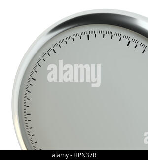 Clock face without numbers and arrows Stock Photo