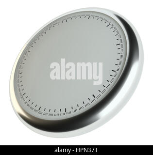 Template of empty clock without arrows Stock Photo