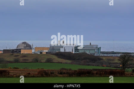 General view of Sellafield Nuclear power plant, in Cumbria. Stock Photo