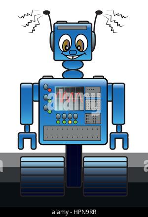 Robot Stock Vector