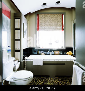 A modern bathroom. Stock Photo