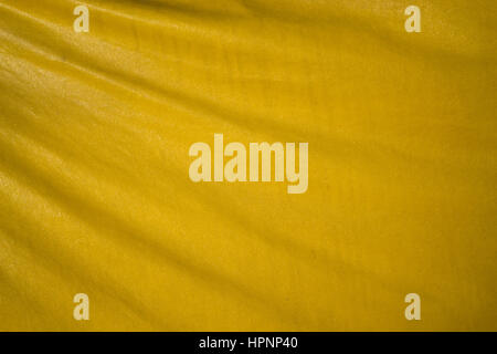 Yellow canvas texture abstract background Stock Photo