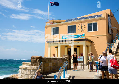 Coogee Beach Surf Life saving club, Coogee,Sydney,Australia Stock Photo