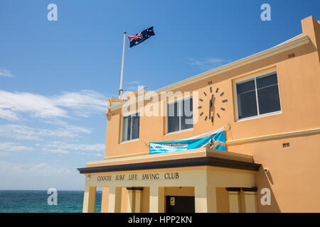 Coogee Beach Surf Life saving club, Coogee,Sydney,Australia Stock Photo