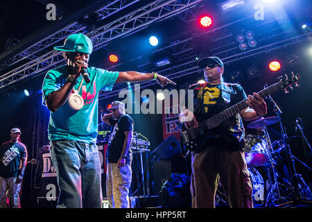 Public Enemy Performing Live At The 02, Liverpool 2015 - Photo By Michelle Roberts Stock Photo