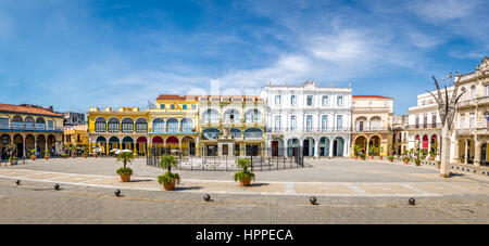 Plaza Vieja - Havana, Cuba Stock Photo