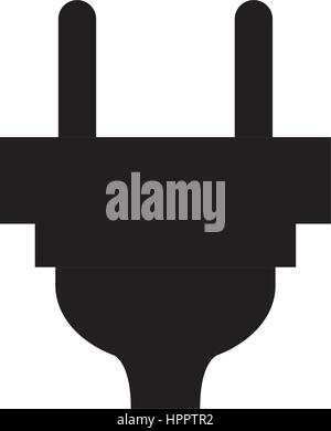 Electric plug symbol Stock Vector