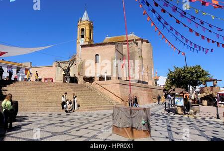 Medieval fair in Palos de la Frontera, Huelva Stock Photo