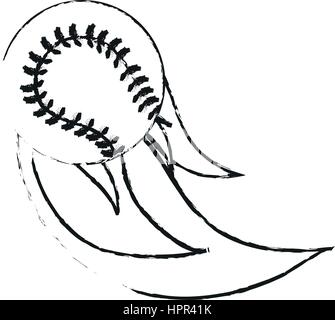 baseball icon image  Stock Vector
