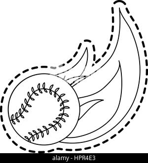 baseball icon image  Stock Vector