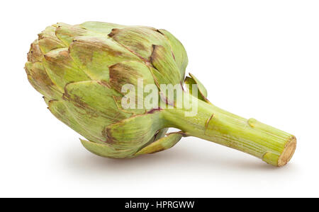 artichoke isolated Stock Photo