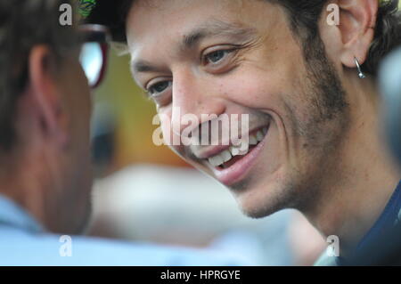 Valentino Rossi, portrait Stock Photo