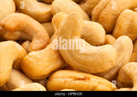 cashew nuts macro closeup