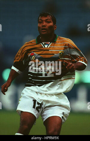 BRENDAN AUGUSTINE SOUTH AFRICA & LASK LINZ 13 January 1998 Stock Photo