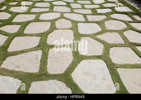 Paving Flagstone Stock Photo