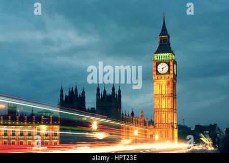 Big Ben and the Houses of Parliament, London, UK Stock Photo