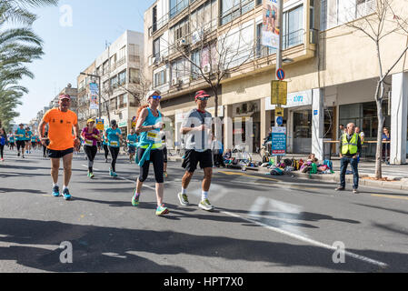 Tel Aviv Yafo, Israel. 24th Feb, 2017. 2017 Tel Aviv Samsung Marathon, Israel Credit: Michael Jacobs/Alamy Live News Stock Photo