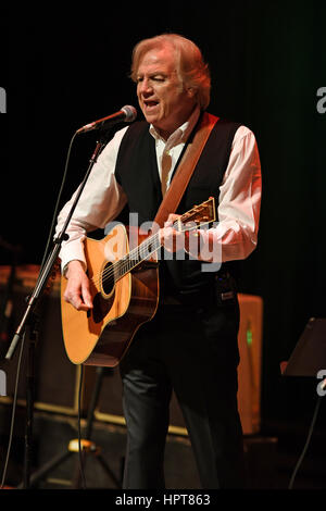 Fort Lauderdale, Florida, USA. 23rd Feb, 2017. Justin Hayward performs at The Broward Center on February 23, 2017 in Fort Lauderdale, Florida. Credit: Mpi04/Media Punch/Alamy Live News Stock Photo