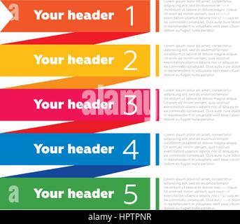 Infographics elements. Process diagram Stock Vector