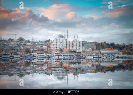 Istanbul the capital of Turkey, eastern tourist city. Stock Photo