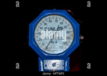 Dunlop Rubber Company Air Pump Stock Photo