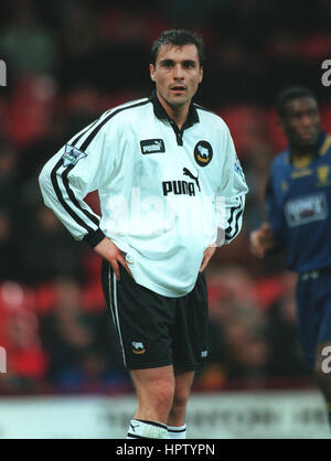 JONATHAN HUNT DERBY COUNTY FC 20 October 1997 Stock Photo - Alamy