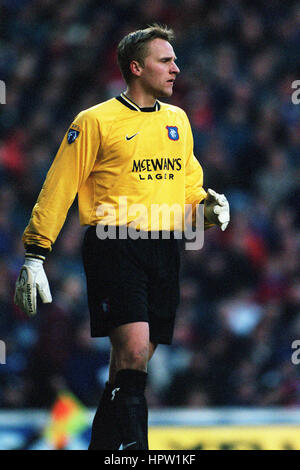 ANTTI NIEMI GLASGOW RANGERS FC 27 February 1998 Stock Photo