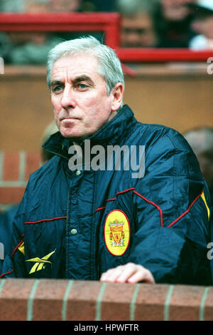 ROY EVANS LIVERPOOL FC MANAGER 16 April 1998 Stock Photo