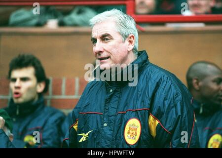 ROY EVANS LIVERPOOL FC MANAGER 16 April 1998 Stock Photo