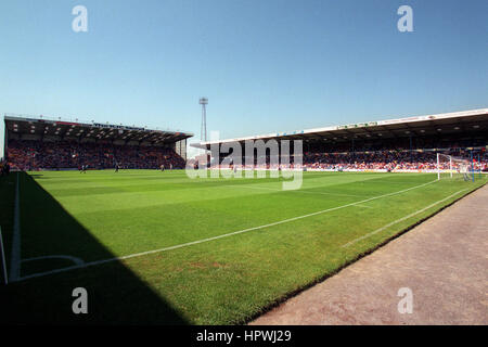 FRATTON PARK PORTSMOUTH FC FOOTBALL GROUND 10 August 1998 Stock Photo