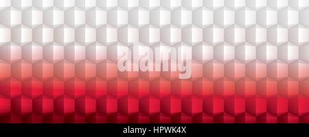Abstract geometric texture banner design full vector Stock Vector