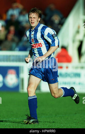 GRAHAM STOKOE HARTLEPOOL UNITED FC 10 October 1998 Stock Photo