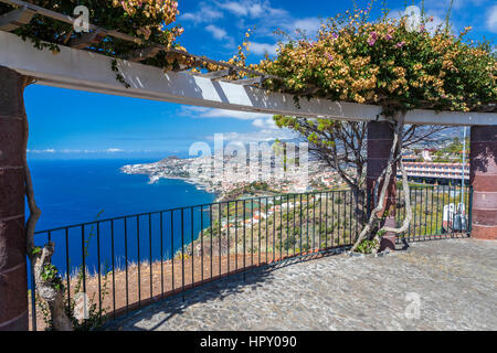 Funchal Madeira from the sea Stock Photo - Alamy