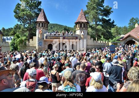 Renaissance Festival Stock Photo