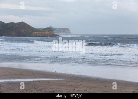 Cayton bay, Scaborough, North Yorkshire, England Stock Photo