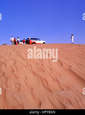 Desert driving experience, Ras Al Khaimah, Dubai Desert, Dubai, United Arab Emirates Stock Photo