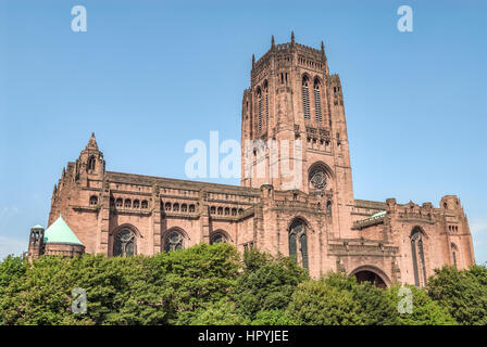Liverpool Cathedral is the Church of England cathedral of Liverpool; England Stock Photo