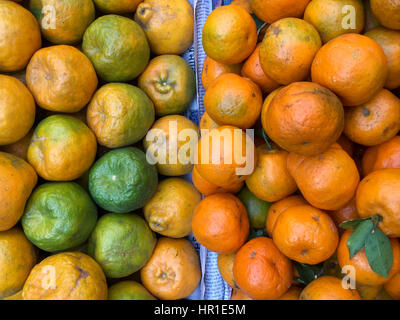 Nepal mandarin oranges Stock Photo