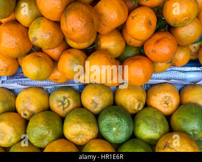 Nepal mandarin oranges Stock Photo