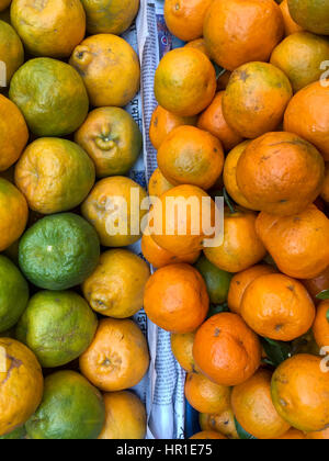 Nepal mandarin oranges Stock Photo