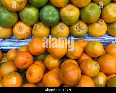 Nepal mandarin oranges Stock Photo