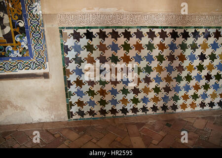 The castle of Al Hambra, Granada. Andalusien, Spain Stock Photo