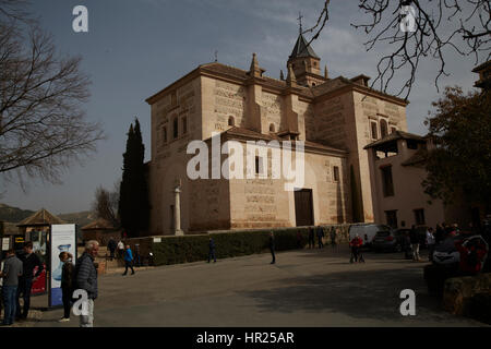 The castle of Al Hambra, Granada. Andalusien, Spain Stock Photo